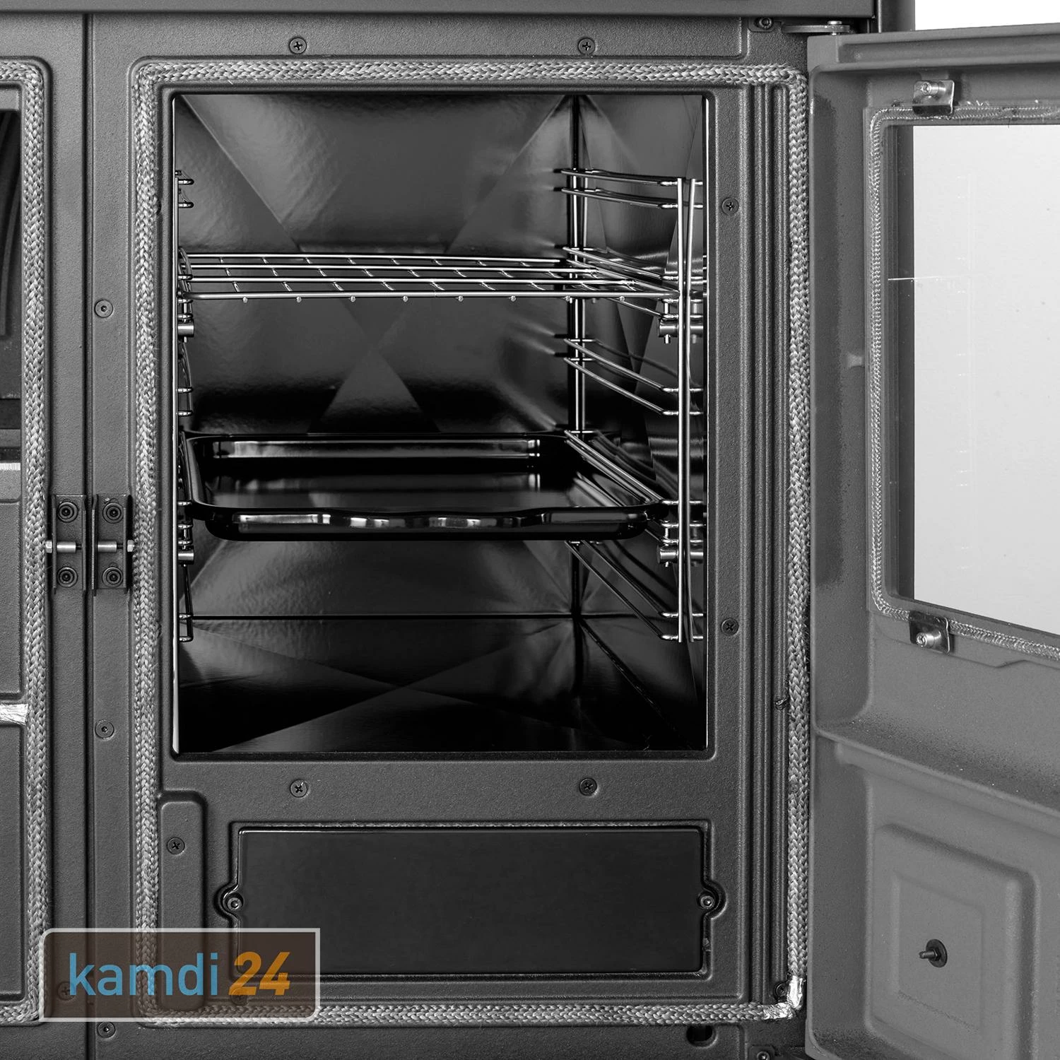 La Nordica Rosa L Küchenofen Anthrazit 9 La Nordica Rosa L Küchenofen Anthrazit – Bild 7