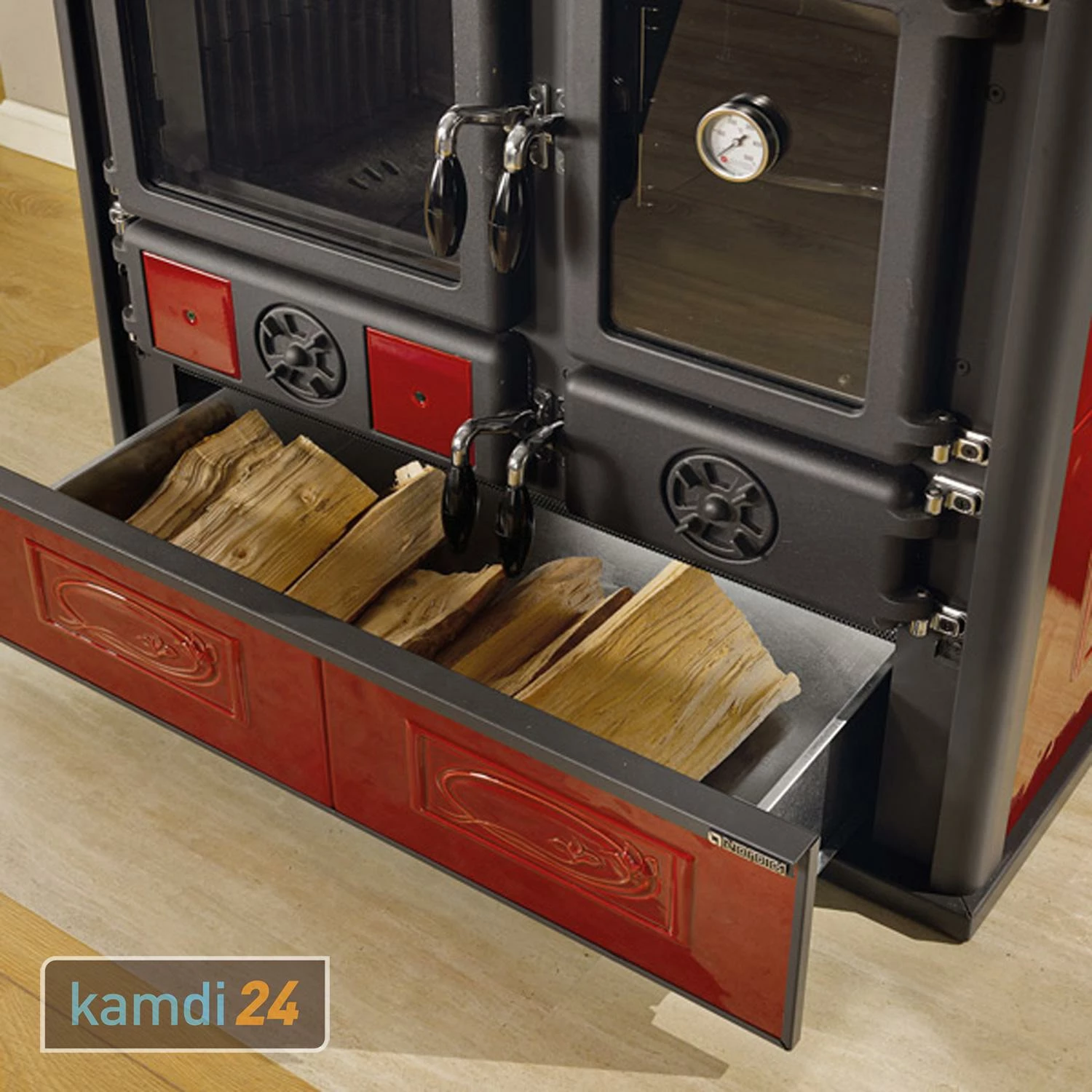 La Nordica Rosa Reverse 2.0 Küchenofen Liberty Bordeaux 7 La Nordica Rosa Reverse 2.0 Küchenofen Liberty Bordeaux – Bild 5