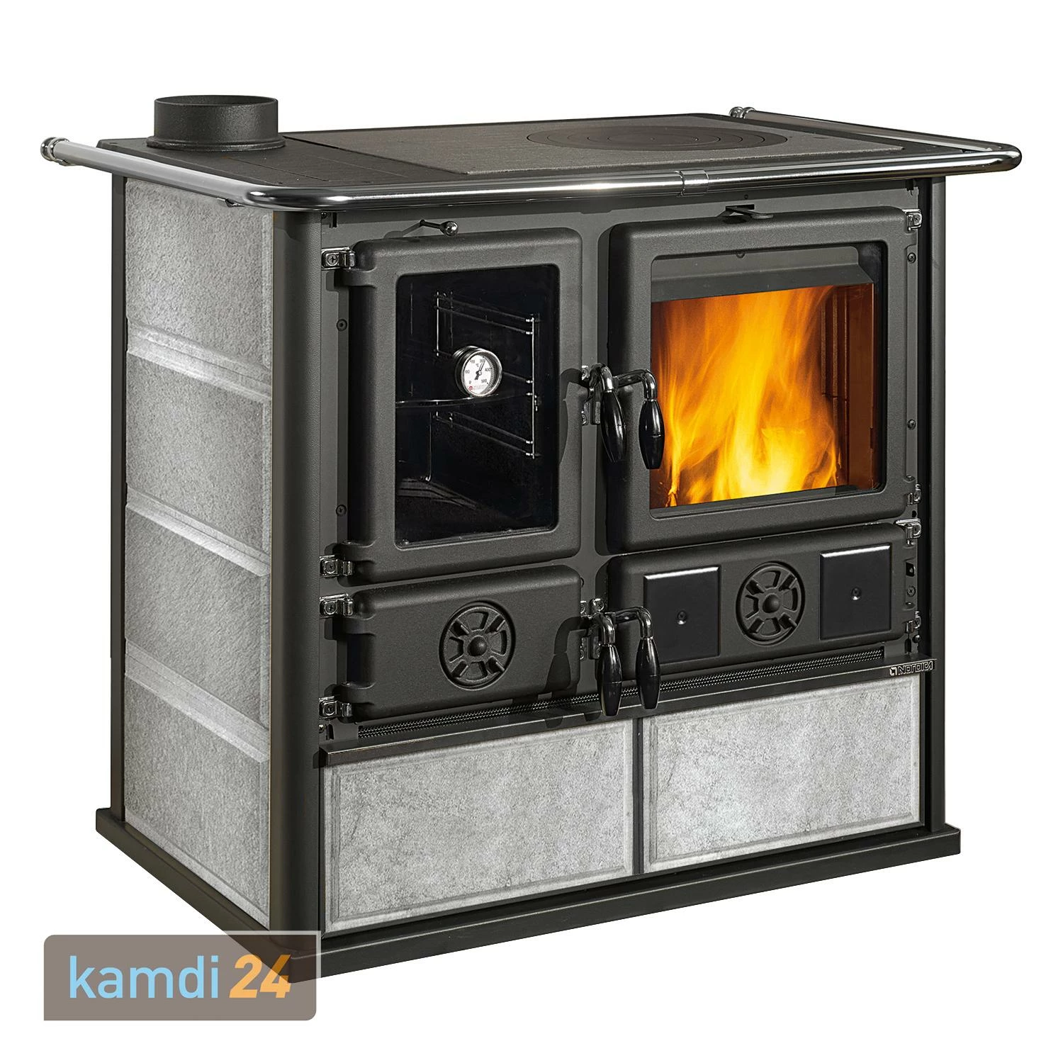 La Nordica Rosa Reverse Sinistra Küchenofen Naturstein 4 La Nordica Rosa Reverse Sinistra Küchenofen Naturstein – Bild 2