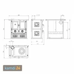 La Nordica Rosetta Sinistra BII Küchenofen Liberty Panna -Angebote Kamdi24 Store la nordica rosetta sinistra bii kuechenofen liberty panna 24917 m 4