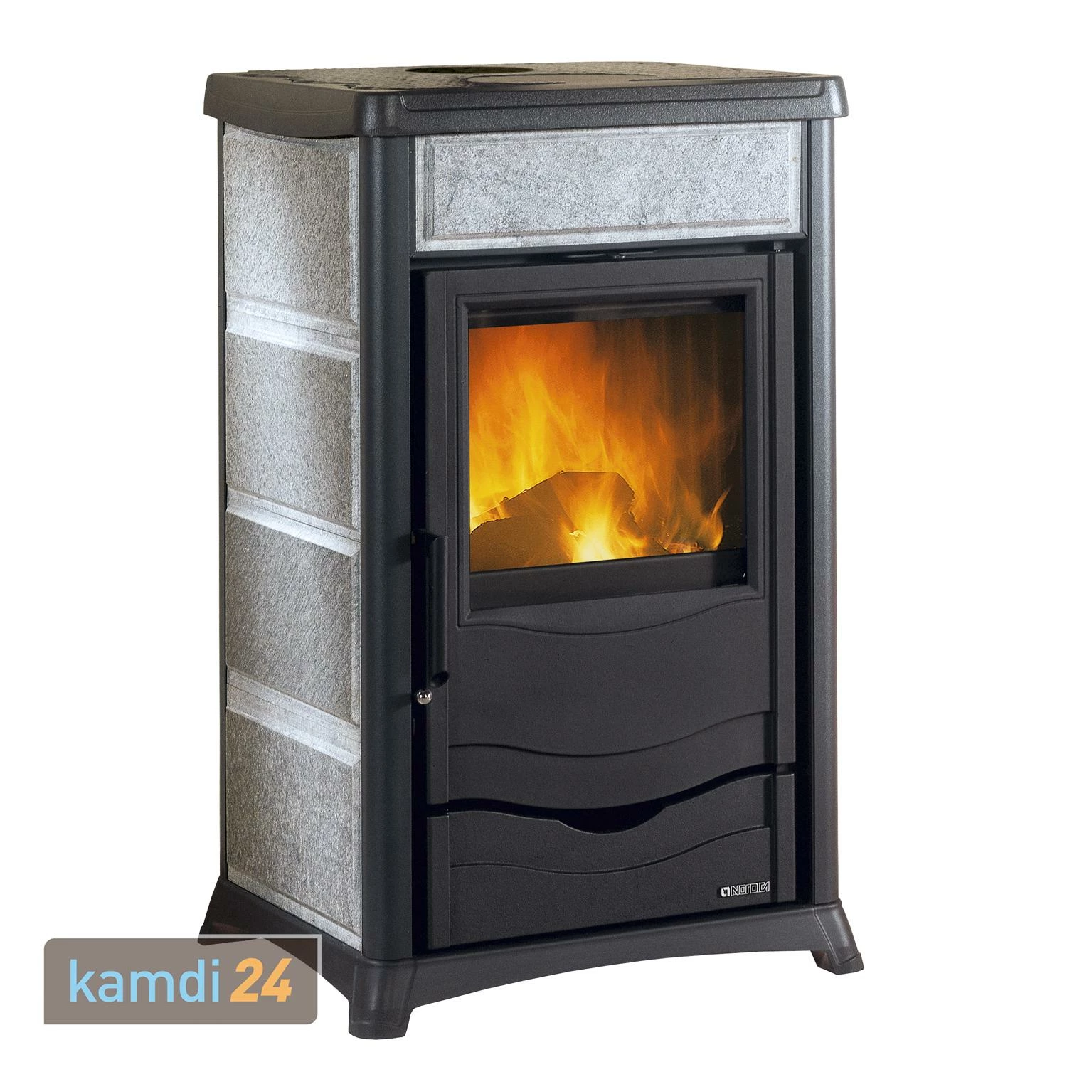 La Nordica Rossella Plus Kaminofen Speckstein 4 La Nordica Rossella Plus Kaminofen Speckstein – Bild 2