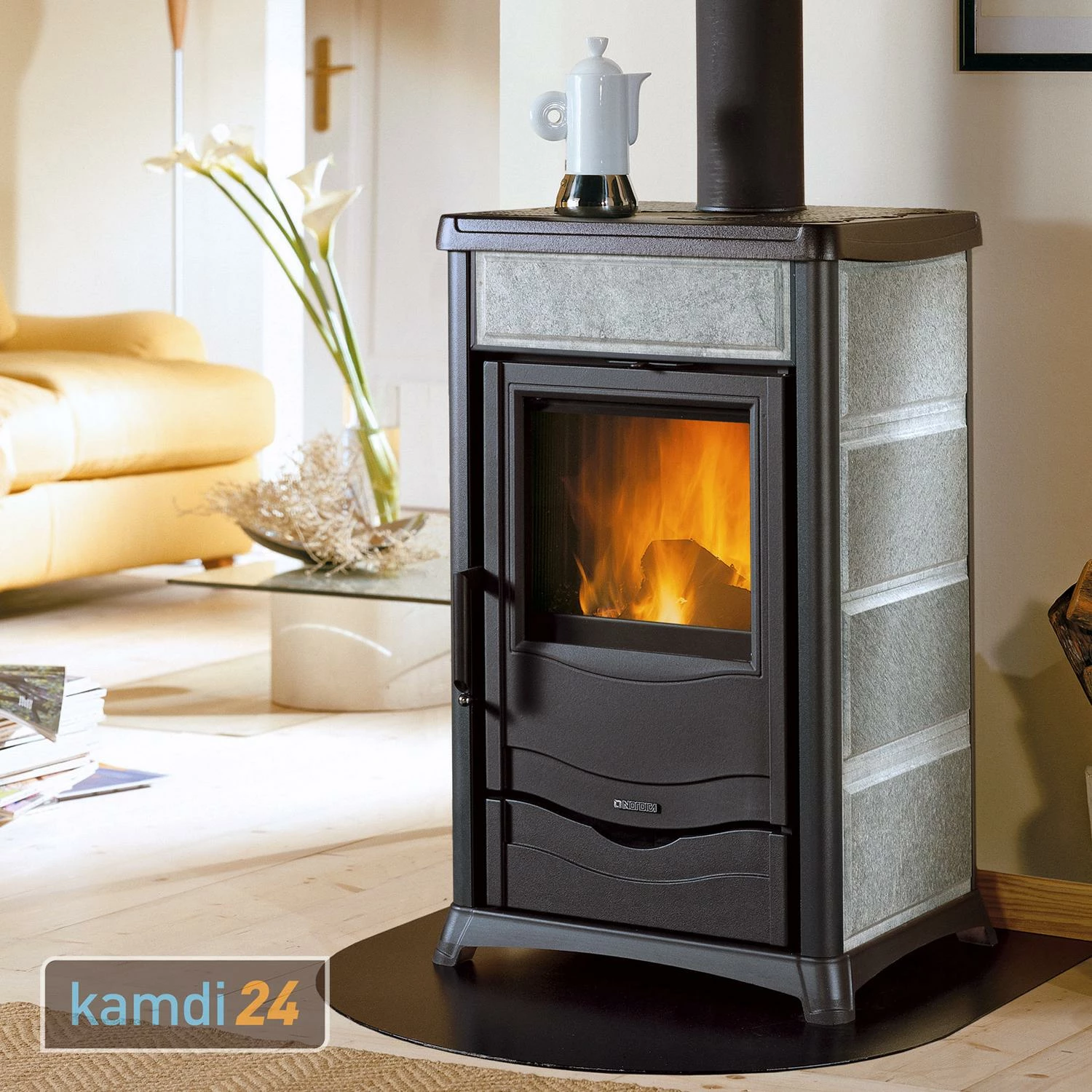 La Nordica Rossella Plus Kaminofen Speckstein 3 La Nordica Rossella Plus Kaminofen Speckstein