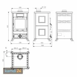 La Nordica Rossella R1 Kaminofen Weiß Infinity -Angebote Kamdi24 Store la nordica rossella r1 kaminofen weiss infinity 8527 m 5