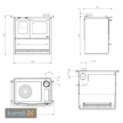 La Nordica Sovrana Easy Evo 2.0 Küchenofen Stahl Schwarz -Angebote Kamdi24 Store la nordica sovrana easy evo 20 kuechenofen stahl schwarz 21300 m 11