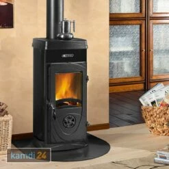 La Nordica Super Junior Kaminofen Anthrazit