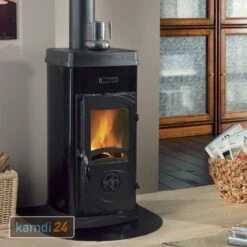 La Nordica Super Max Kaminofen Anthrazit