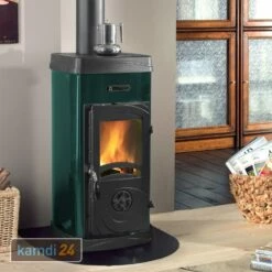 La Nordica Super Max Kaminofen Grün