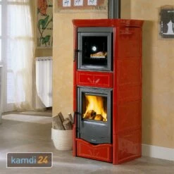 La Nordica Termonicoletta Forno DSA 4.0 Wasserführender Kaminofen Bordeaux