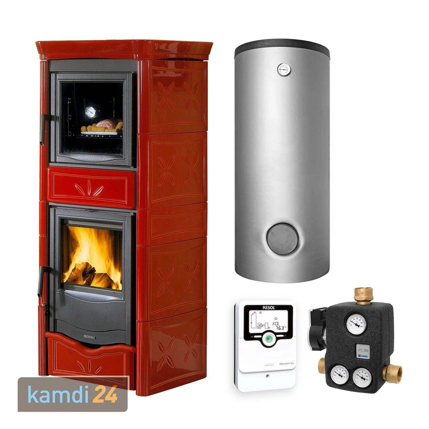 La Nordica Termonicoletta Forno DSA 4.0 Wasserführender Kaminofen Bordeaux Komplett-Set Hygienespeicher SH 750 3 La Nordica Termonicoletta Forno DSA 4.0 Wasserführender Kaminofen Bordeaux Komplett-Set Hygienespeicher SH 750