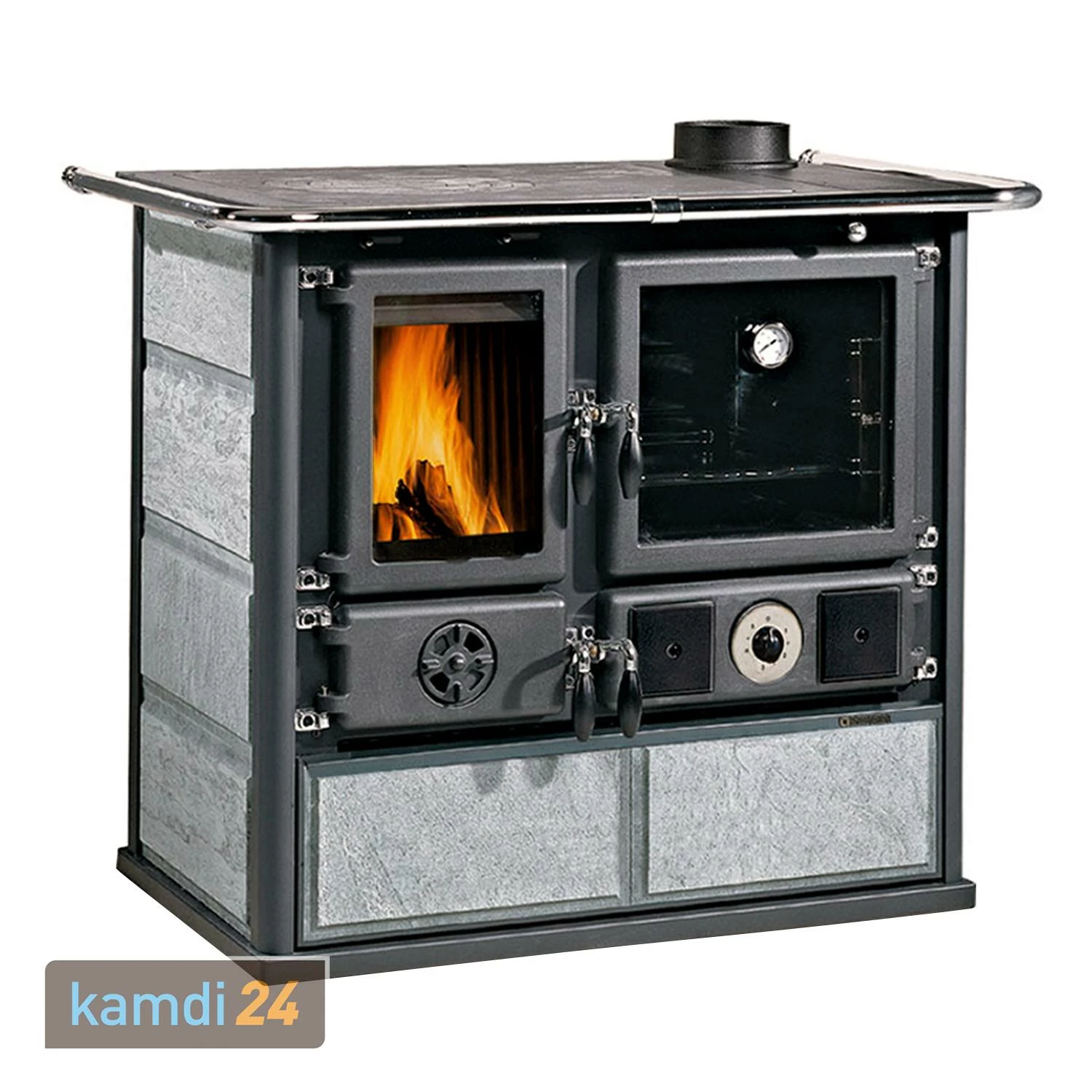 La Nordica Termorosa DSA Naturstein Wasserführender Küchenofen Komplett-Set Kombispeicher THKE/F 600 4 La Nordica Termorosa DSA Naturstein Wasserführender Küchenofen Komplett-Set Kombispeicher THKE/F 600 – Bild 2