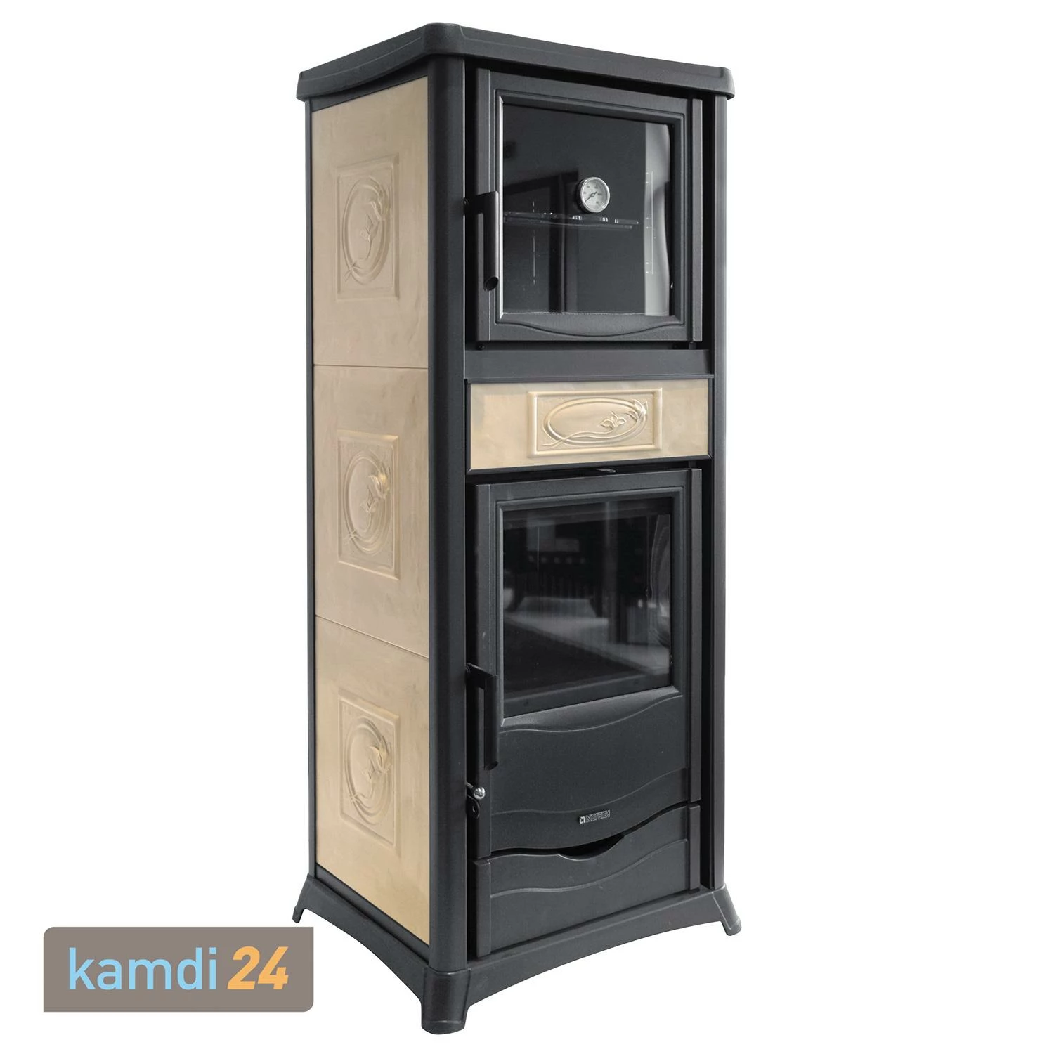 La Nordica Termorossella Plus DSA Forno 4.0 Wasserführender Kaminofen Liberty Panna Komplett-Set Kombispeicher THKE/F 825 4 La Nordica Termorossella Plus DSA Forno 4.0 Wasserführender Kaminofen Liberty Panna Komplett-Set Kombispeicher THKE/F 825 – Bild 2