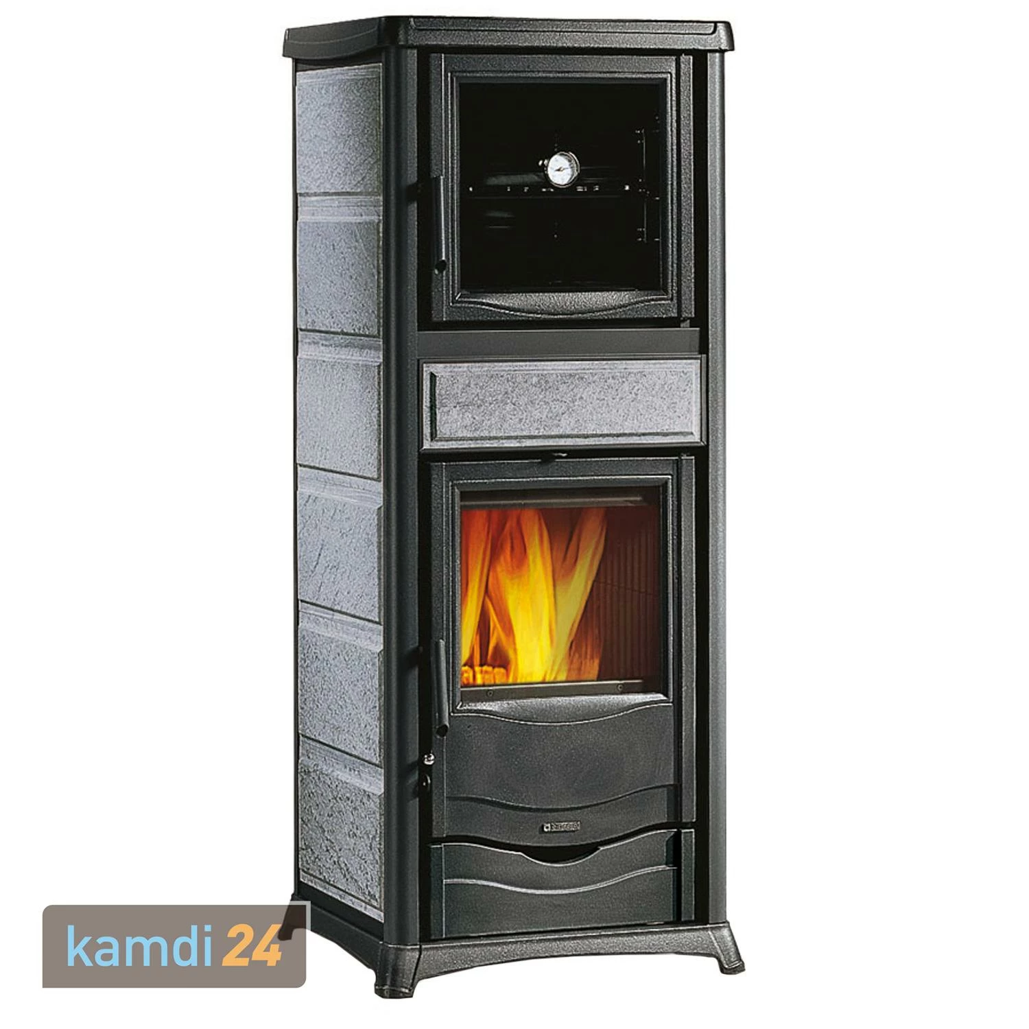 La Nordica Termorossella Plus DSA Forno 4.0 Wasserführender Kaminofen Speckstein Komplett-Set Kombispeicher THKE 825 + 1 SWT 4 La Nordica Termorossella Plus DSA Forno 4.0 Wasserführender Kaminofen Speckstein Komplett-Set Kombispeicher THKE 825 + 1 SWT – Bild 2