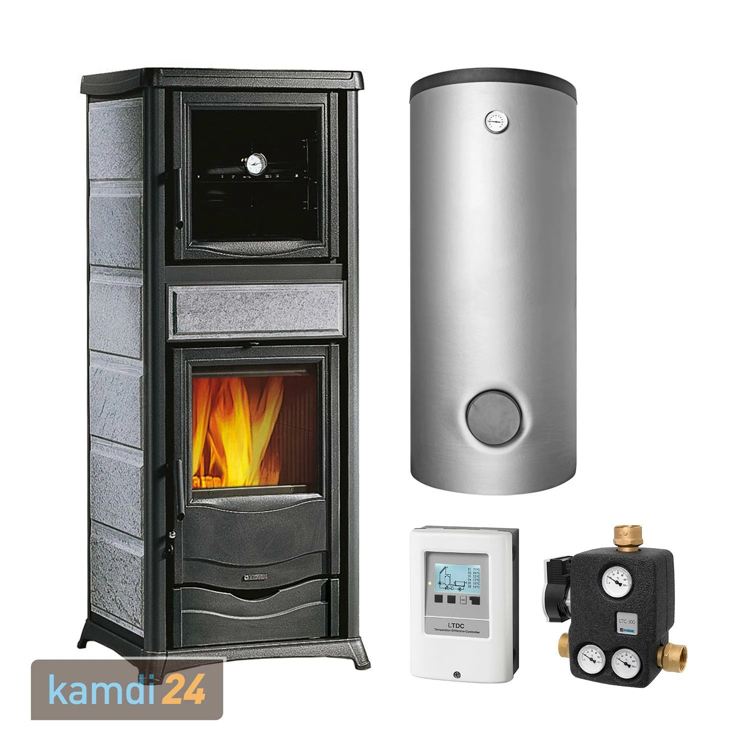 La Nordica Termorossella Plus DSA Forno 4.0 Wasserführender Kaminofen Speckstein Komplett-Set Mit Pufferspeicher TPSR 825 + 1 SWT 3 La Nordica Termorossella Plus DSA Forno 4.0 Wasserführender Kaminofen Speckstein Komplett-Set Mit Pufferspeicher TPSR 825 + 1 SWT