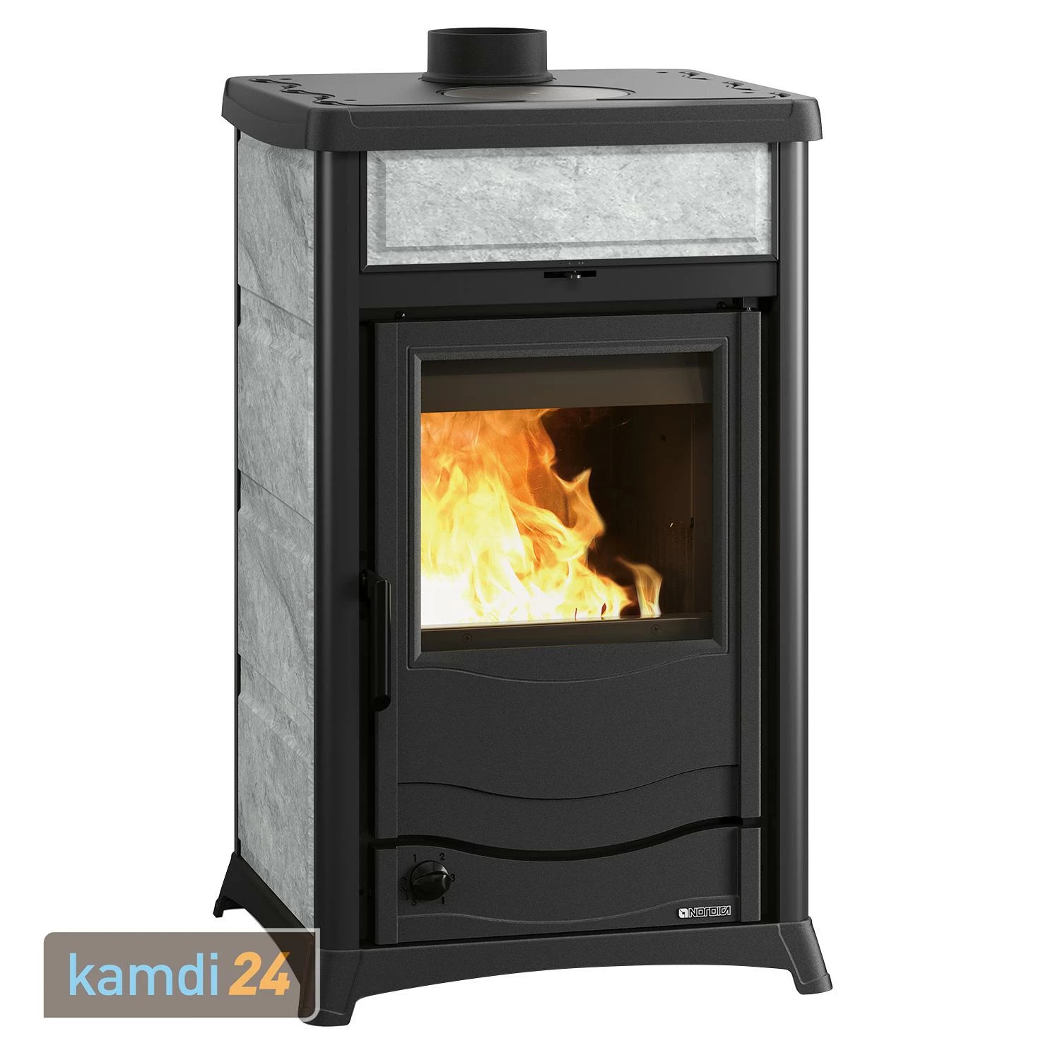 La Nordica Termorossella Plus EVO DSA 4.0 Wasserführender Kaminofen Speckstein Komplett-Set Hygienespeicher SHS 750 + 1 SWT 4 La Nordica Termorossella Plus EVO DSA 4.0 Wasserführender Kaminofen Speckstein Komplett-Set Hygienespeicher SHS 750 + 1 SWT – Bild 2