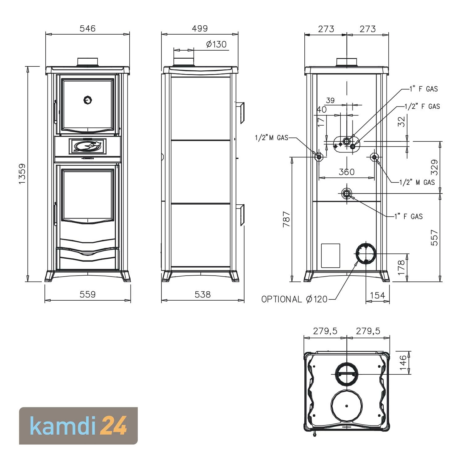 La Nordica Termorossella Plus Forno DSA 4.0 Wasserführender Kaminofen Liberty Bordeaux 9 La Nordica Termorossella Plus Forno DSA 4.0 Wasserführender Kaminofen Liberty Bordeaux – Bild 7
