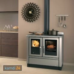 La Nordica Venezia Küchenofen Edelstahl