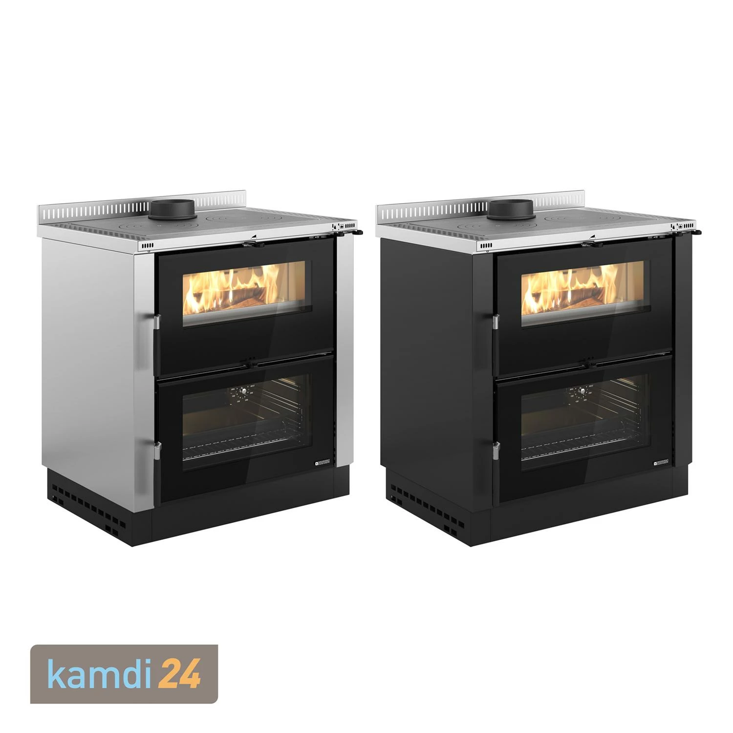 La Nordica Verona XXL Küchenofen Anthrazit 5 La Nordica Verona XXL Küchenofen Anthrazit – Bild 3