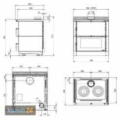 La Nordica Verona XXL Petra Küchenofen Naturstein -Angebote Kamdi24 Store la nordica verona xxl petra kuechenofen naturstein m 6
