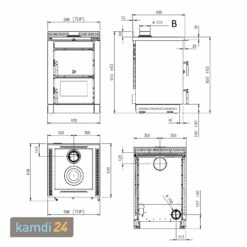 La Nordica Vicenza EVO Küchenofen Inox -Angebote Kamdi24 Store la nordica vicenza evo kuechenofen inox 14954 m 8
