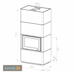 Lotus Beto 470 Plus Kaminofen Magic Tür, Topplatte Grau, Rauchabgang Hinten -Angebote Kamdi24 Store lotus beto 470 plus kaminofen magic tuer topplatte grau rauchabgang hinten 13198 m 5