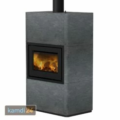 Lotus Beto 470M Kaminofen Tür Schwarz, Topplatte Grau, Rauchabgang Oben -Angebote Kamdi24 Store lotus beto 470m kaminofen tuer schwarz topplatte grau rauchabgang oben 13209 m 1