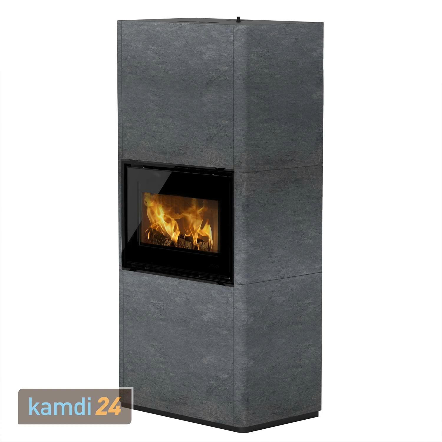 Lotus Beto 470M Plus Kaminofen Magic Tür, Topplatte Grau, Rauchabgang Hinten 4 Lotus Beto 470M Plus Kaminofen Magic Tür, Topplatte Grau, Rauchabgang Hinten – Bild 2