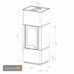 Lotus Beto 700 Kaminofen Magic Tür, Topplatte Grau, Rauchabgang Hinten -Angebote Kamdi24 Store lotus beto 700 kaminofen magic tuer topplatte grau rauchabgang hinten 13327 m 6