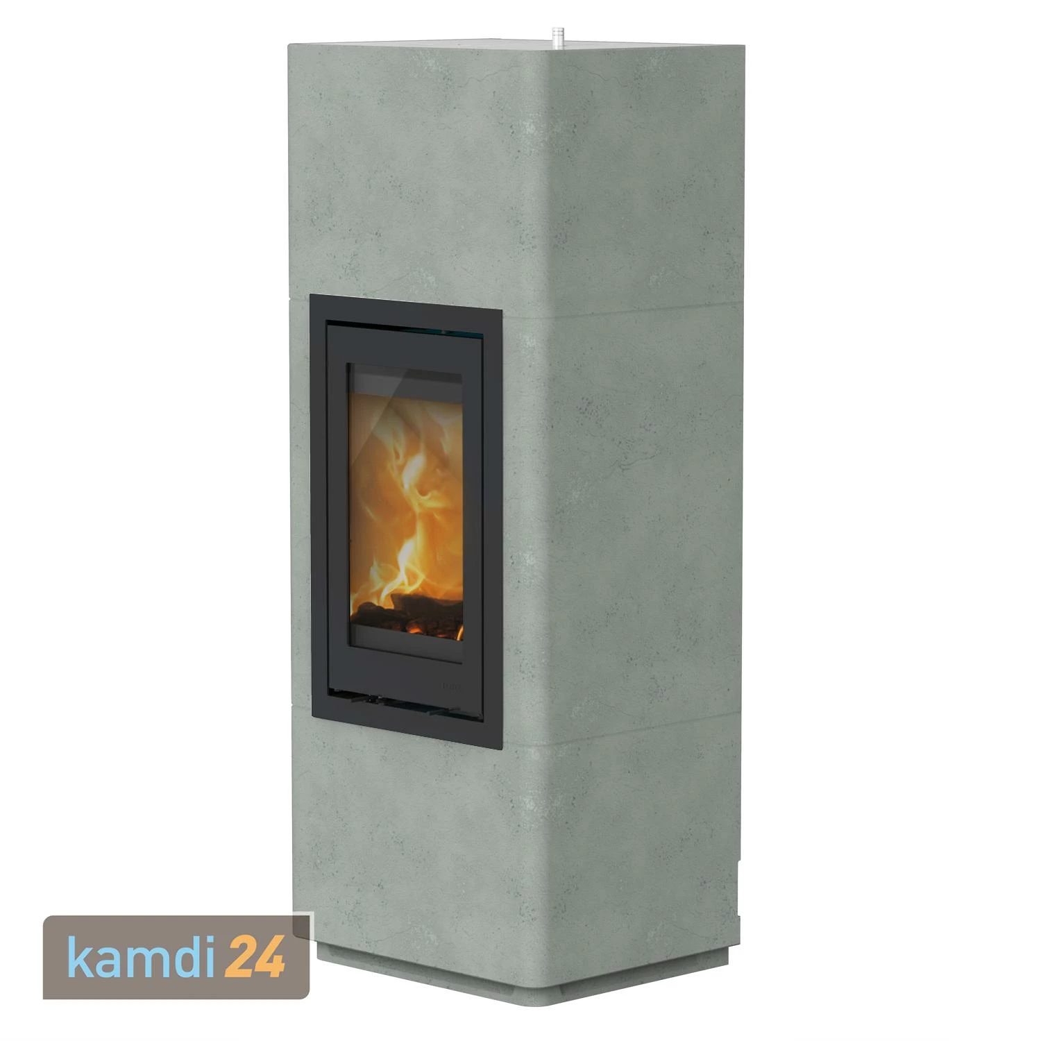 Lotus Beto 700 Kaminofen Tür Grau, Topplatte Grau, Rauchabgang Hinten 4 Lotus Beto 700 Kaminofen Tür Grau, Topplatte Grau, Rauchabgang Hinten – Bild 2