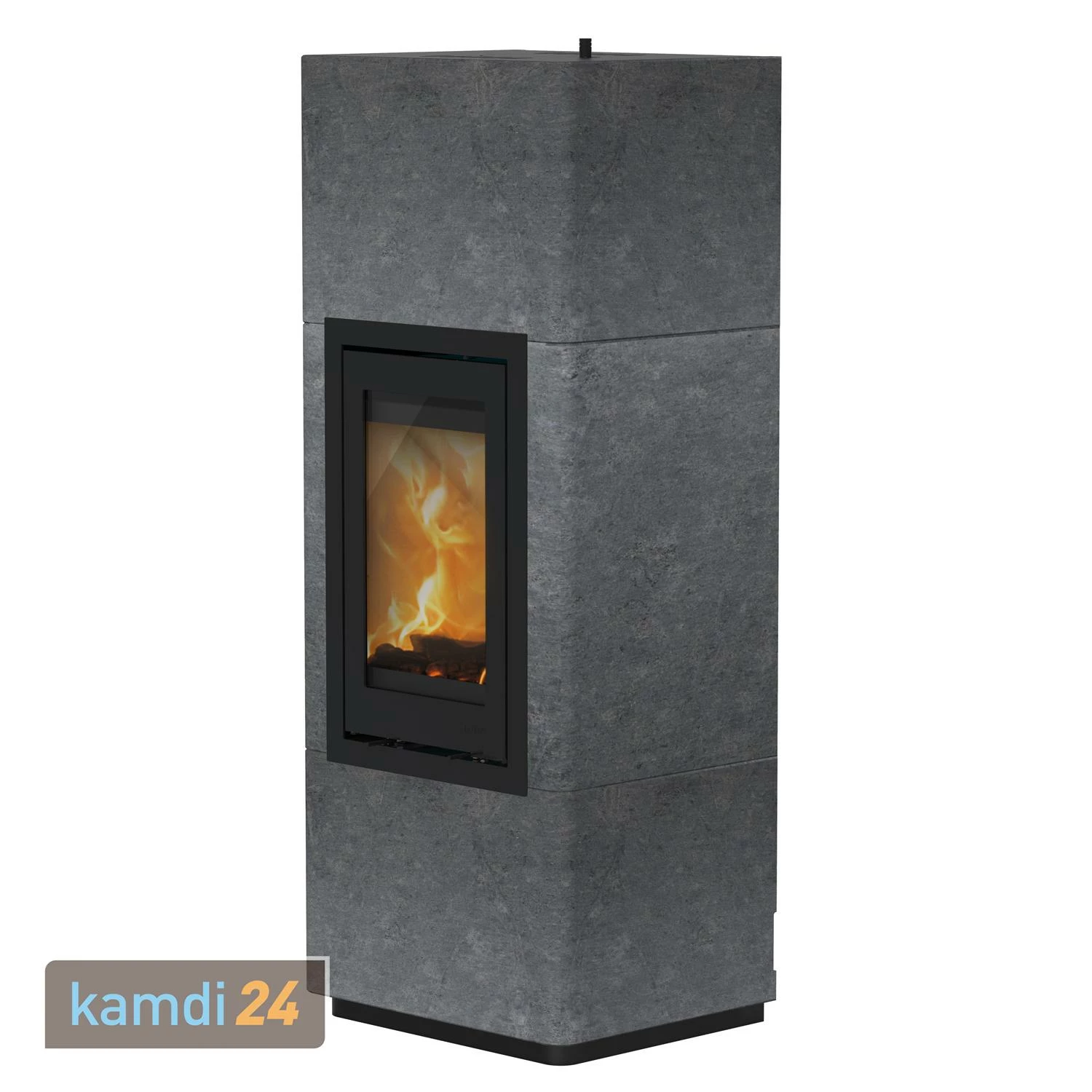 Lotus Beto 700M Kaminofen Tür Schwarz, Topplatte Grau, Rauchabgang Hinten 4 Lotus Beto 700M Kaminofen Tür Schwarz, Topplatte Grau, Rauchabgang Hinten – Bild 2