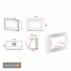 Lotus H370 Petite Kamineinsatz Black Magic / Scharniere Links -Angebote Kamdi24 Store lotus h370 petite kamineinsatz black magic scharniere links m 5