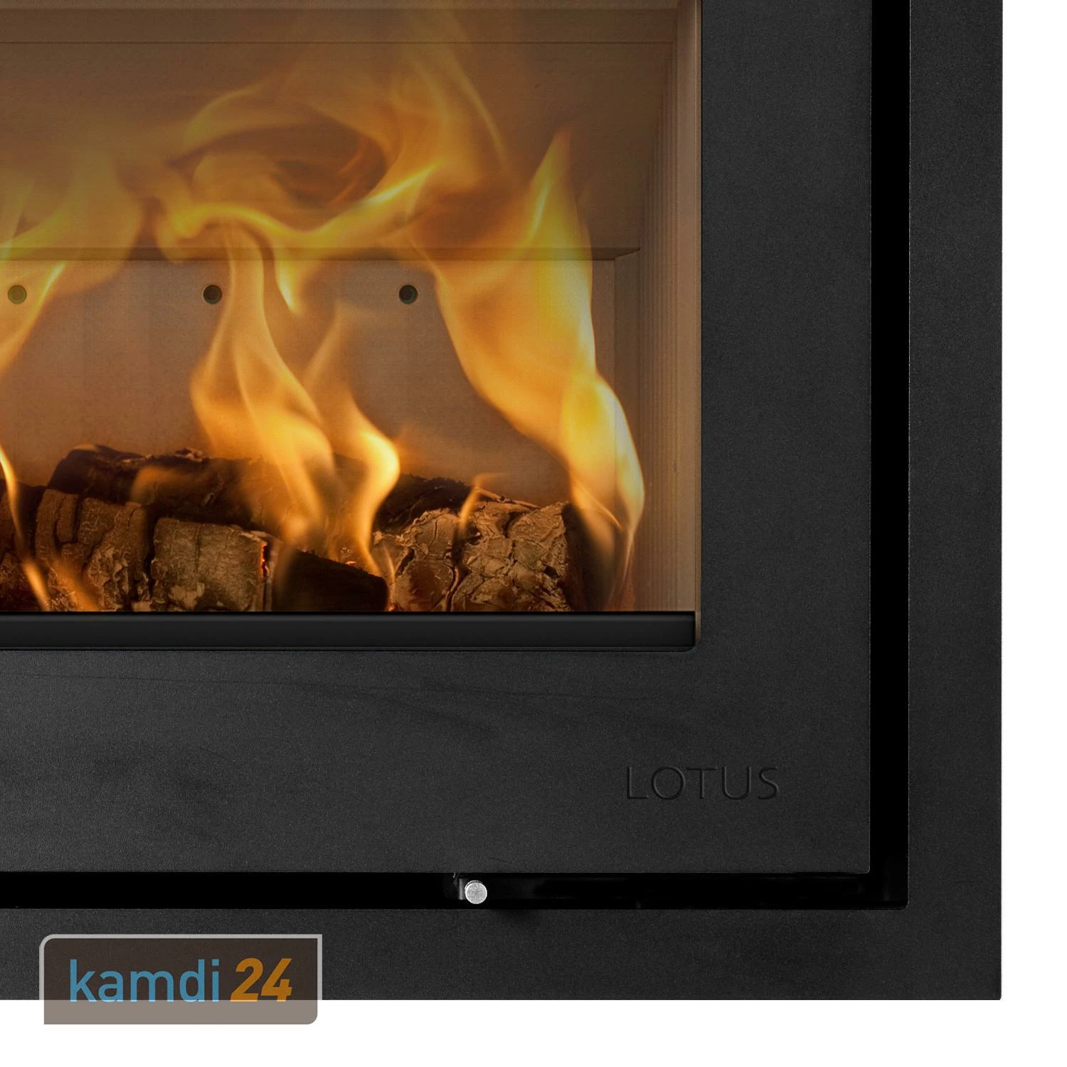 Lotus H370 Petite Kamineinsatz Schwarz / Scharniere Rechts 5 Lotus H370 Petite Kamineinsatz Schwarz / Scharniere Rechts – Bild 3