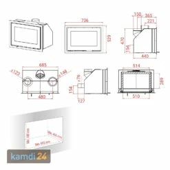 Lotus H470 Air Kamineinsatz Schwarz / Scharniere Links 11 Lotus H470 Air Kamineinsatz Schwarz / Scharniere Links -Angebote Kamdi24 Store lotus h470 air kamineinsatz schwarz scharniere links m 5