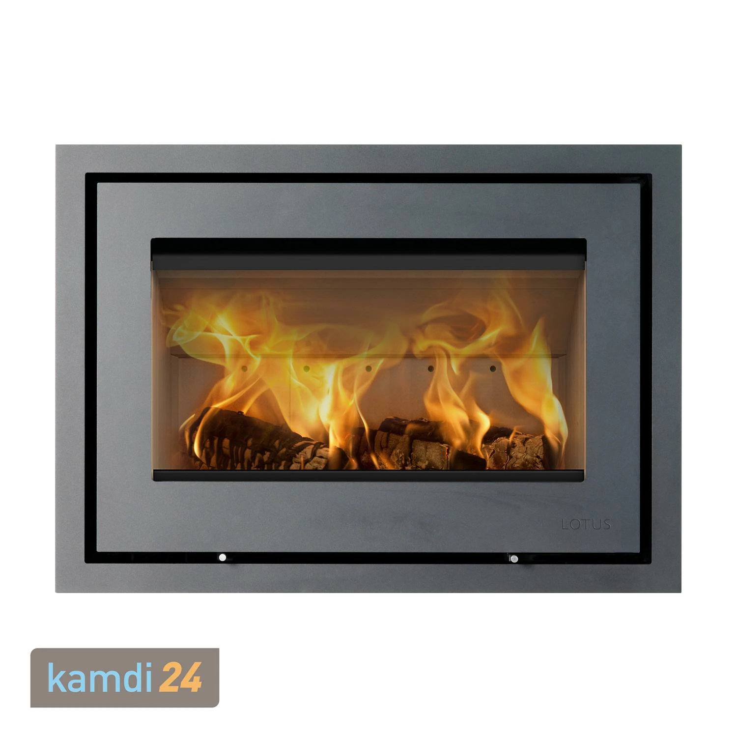 Lotus H470 Kamineinsatz Grau / Scharniere Links 4 Lotus H470 Kamineinsatz Grau / Scharniere Links – Bild 2