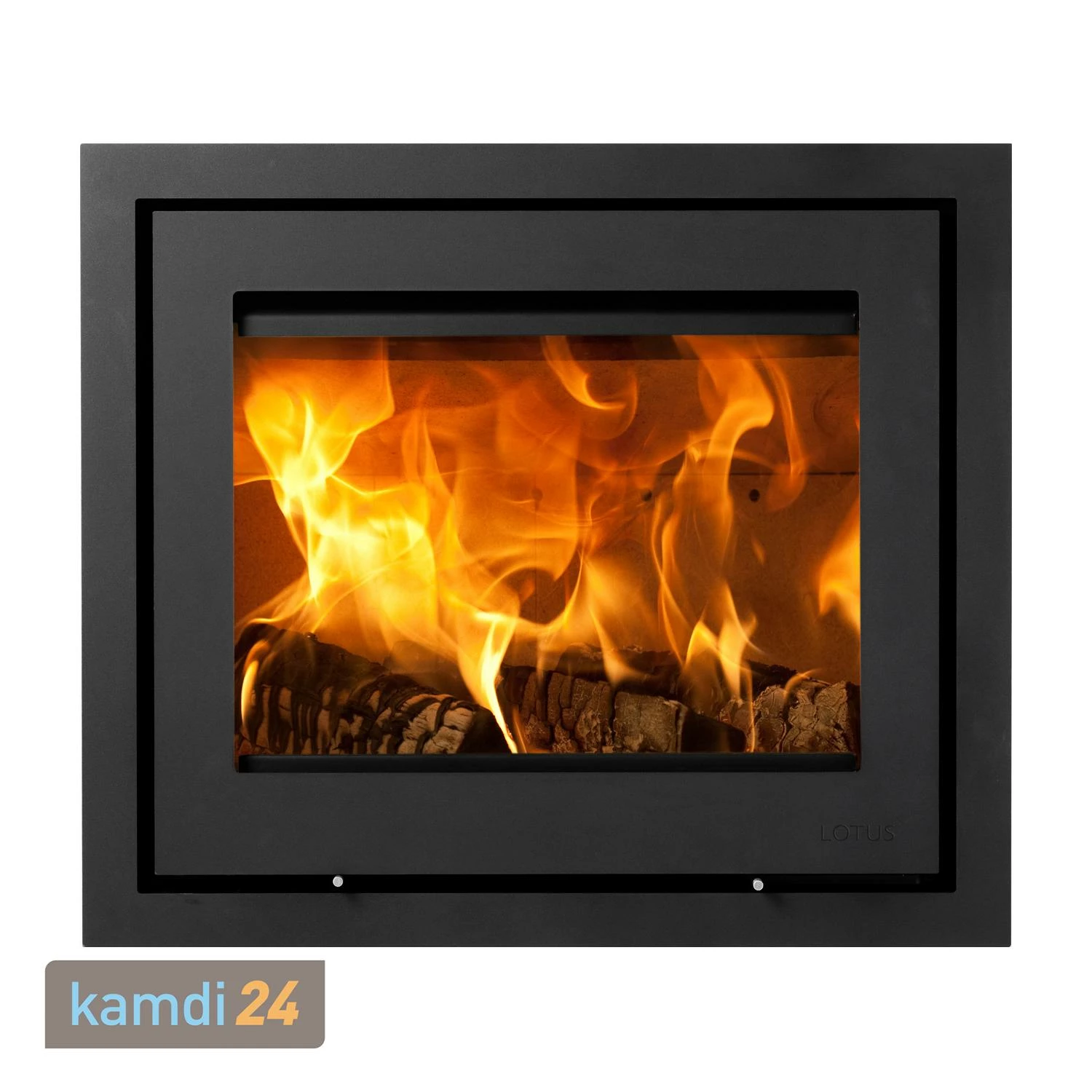 Lotus H570 Kamineinsatz Schwarz / Scharniere Rechts 3 Lotus H570 Kamineinsatz Schwarz / Scharniere Rechts