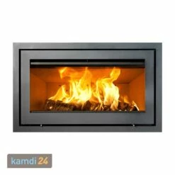 Lotus H570 W Kamineinsatz Grau / Scharniere Links