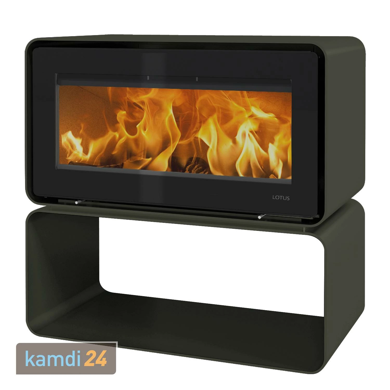 Lotus Living Cube Kaminofen Phantom Grey, Rauchabgang Hinten 4 Lotus Living Cube Kaminofen Phantom Grey, Rauchabgang Hinten – Bild 2