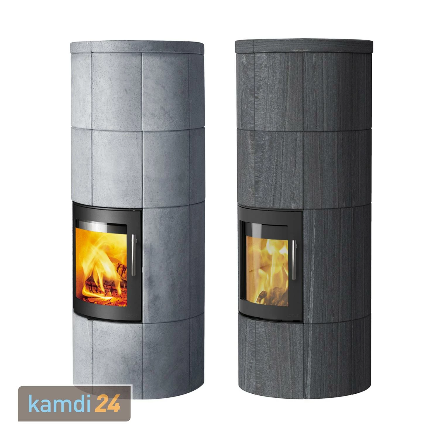 Lotus M2 Kaminofen Schwarz/ Speckstein, Rauchabgang Hinten 5 Lotus M2 Kaminofen Schwarz/ Speckstein, Rauchabgang Hinten – Bild 3