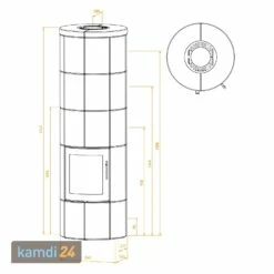Lotus M3 Kaminofen Grau/ Indian Night, Rauchabgang Hinten -Angebote Kamdi24 Store lotus m3 kaminofen grau indian night rauchabgang hinten 9500 m 5