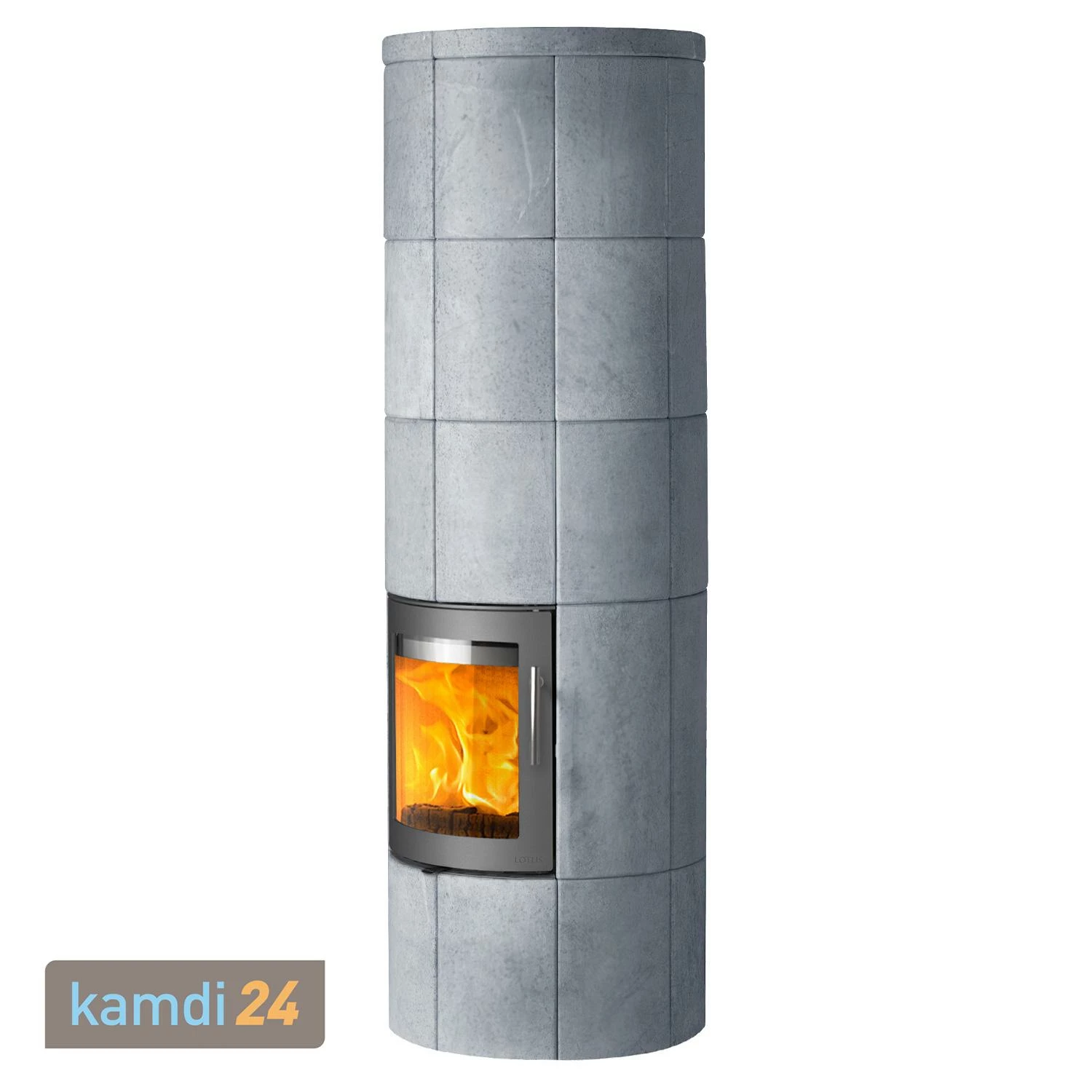 Lotus M3 Kaminofen Grau/ Speckstein, Rauchabgang Hinten 4 Lotus M3 Kaminofen Grau/ Speckstein, Rauchabgang Hinten – Bild 2