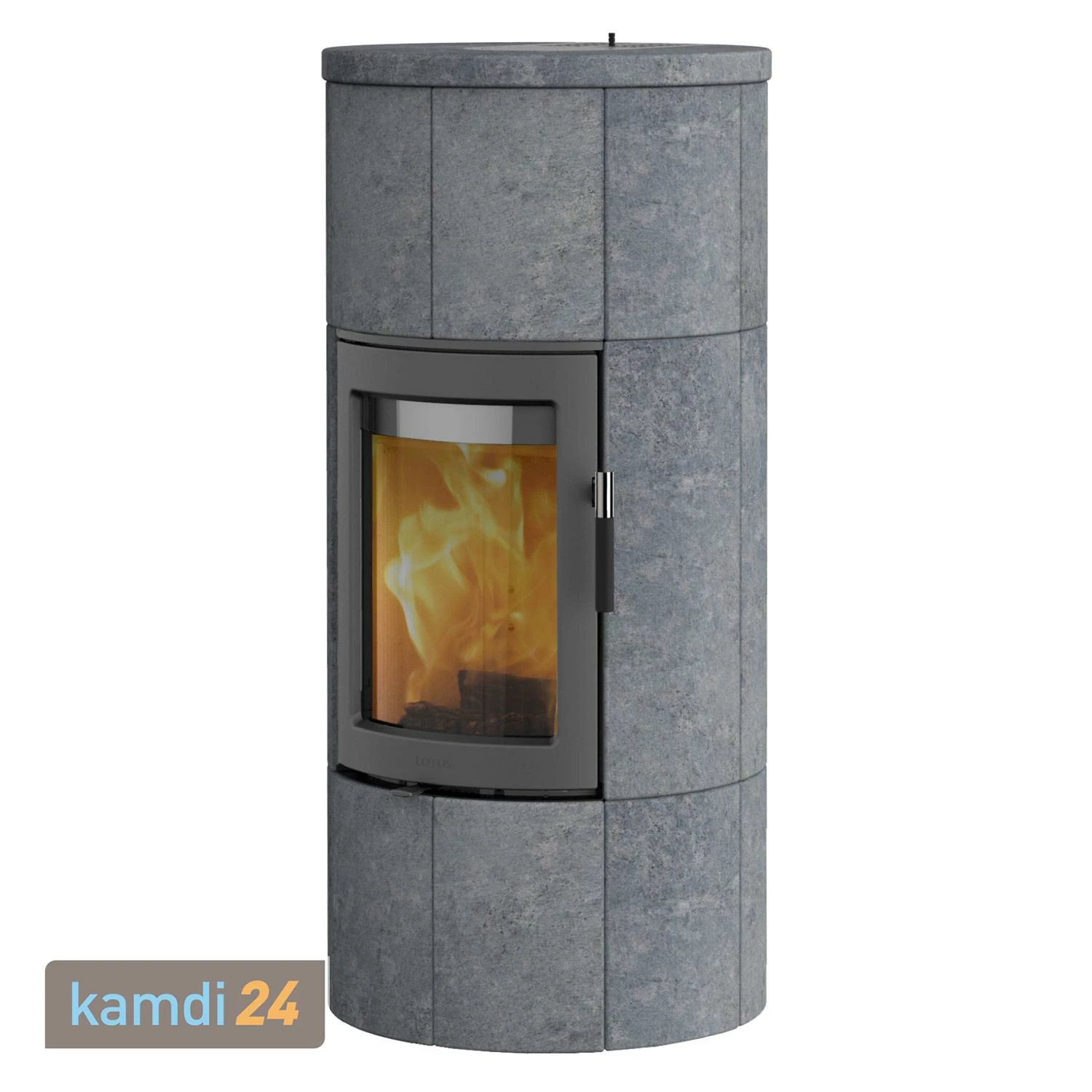 Lotus Maestro 1 Kaminofen Speckstein, Tür Grau, Rauchabgang Hinten 4 Lotus Maestro 1 Kaminofen Speckstein, Tür Grau, Rauchabgang Hinten – Bild 2