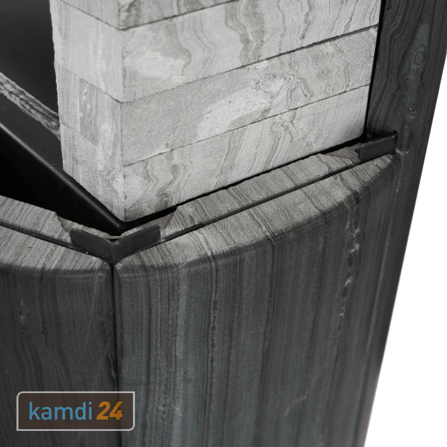 Lotus Maestro 152 Kaminofen Grau/ Indian Night, Rauchabgang Oben, DIBt 8 Lotus Maestro 152 Kaminofen Grau/ Indian Night, Rauchabgang Oben, DIBt – Bild 6