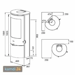 Lotus Prestige Basic Kaminofen Grau, Rauchabgang Hinten 13 Lotus Prestige Basic Kaminofen Grau, Rauchabgang Hinten -Angebote Kamdi24 Store lotus prestige basic kaminofen grau rauchabgang hinten 15474 m 5