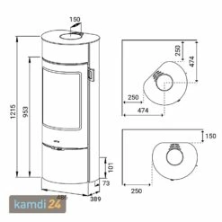 Lotus Prestige Magic 40 Kaminofen Schwarz, Rauchabgang Hinten -Angebote Kamdi24 Store lotus prestige magic 40 kaminofen schwarz rauchabgang hinten 15314 m 4