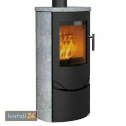 Lotus Prio 5S Kaminofen Schwarz/ Speckstein, Rauchabgang Oben -Angebote Kamdi24 Store lotus prio 5s kaminofen schwarz speckstein rauchabgang oben 9141 m 1