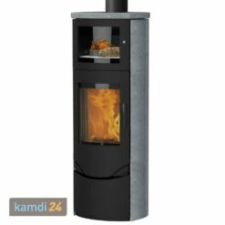 Lotus Prio 7M Kaminofen Schwarz/ Speckstein, Rauchabgang Oben -Angebote Kamdi24 Store lotus prio 7m kaminofen schwarz speckstein rauchabgang oben 9159 m 1
