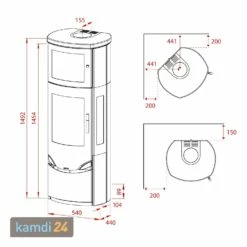 Lotus Prio 7M Kaminofen Schwarz/ Speckstein/ Seitenglas, Rauchabgang Oben -Angebote Kamdi24 Store lotus prio 7m kaminofen schwarz speckstein seitenglas rauchabgang oben 9157 m 4