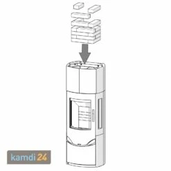 Lotus Prio M Kaminofen Grau/ Speckstein, Rauchabgang Hinten -Angebote Kamdi24 Store lotus prio m kaminofen grau speckstein rauchabgang hinten 9173 m 7