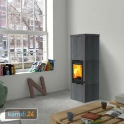 Lotus QM40 Kaminofen Indian Night, Tür Schwarz, Rauchabgang Hinten -Angebote Kamdi24 Store lotus qm40 kaminofen indian night tuer schwarz rauchabgang hinten 15309 m 5