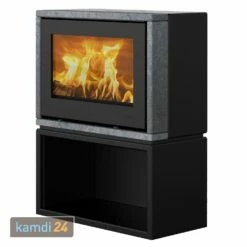 Lotus Style 370 M/base Kaminofen Schwarz/ Speckstein, Rauchabgang Hinten -Angebote Kamdi24 Store lotus style 370 m base kaminofen schwarz speckstein rauchabgang hinten m 1