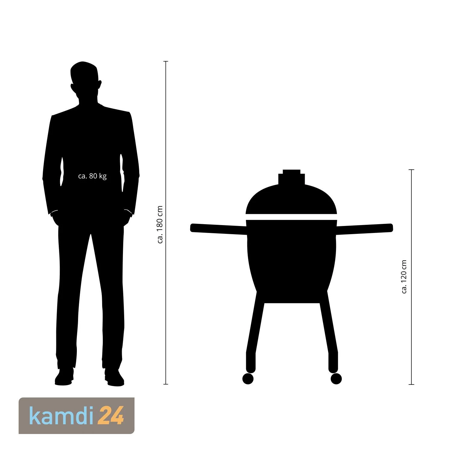 MONOLITH CLASSIC Keramikgrill PRO-Serie 2.0 Schwarz Inkl. Gestell Und Zubehör 14 MONOLITH CLASSIC Keramikgrill PRO-Serie 2.0 Schwarz Inkl. Gestell Und Zubehör – Bild 12